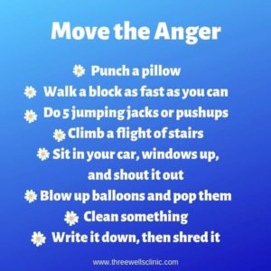Feel and Release Anger