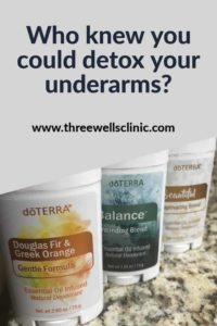 Underarm detox with natural deodorants